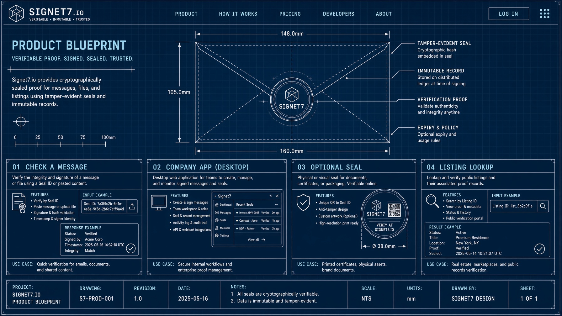 Product drawing. Click to open the drawing.
